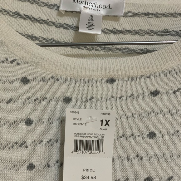 NWT Maternity Sweater - Picture 2 of 2